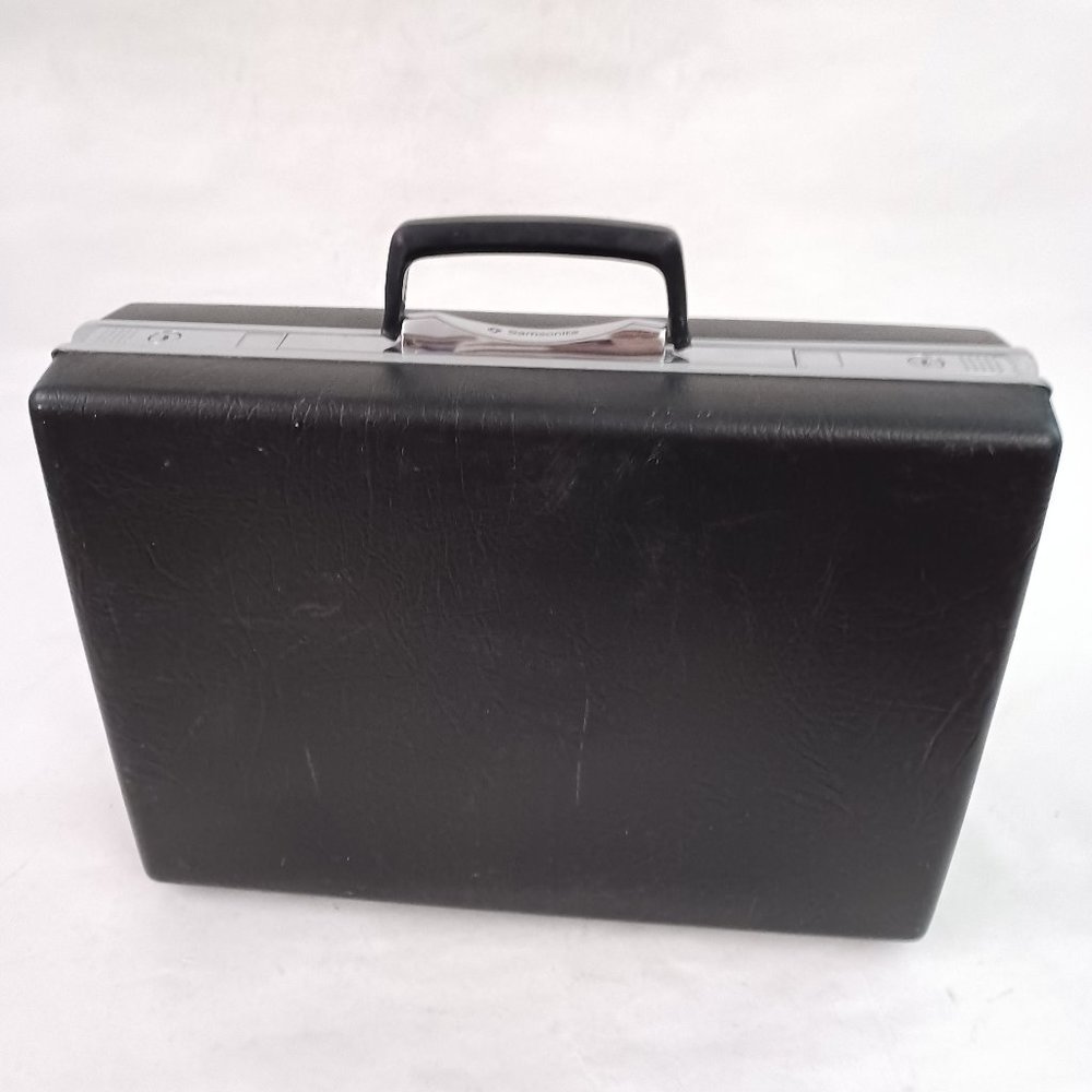 Vintage Hardshell Samsonite Locking Briefcase Gem